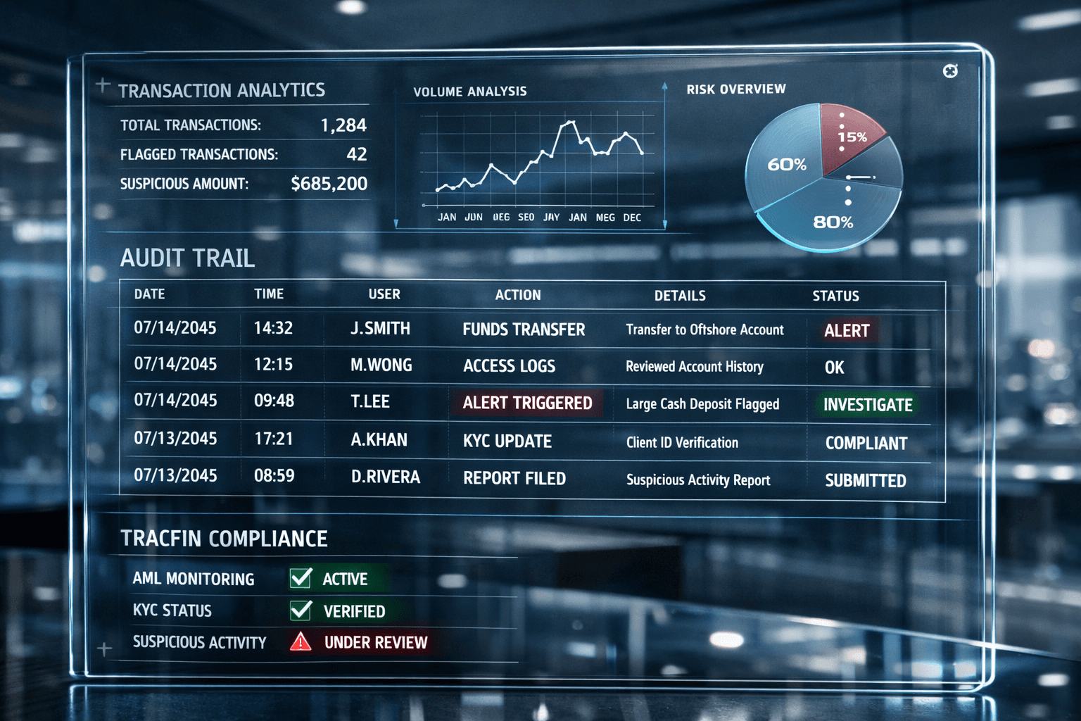 AML - Lutte contre le blanchiment