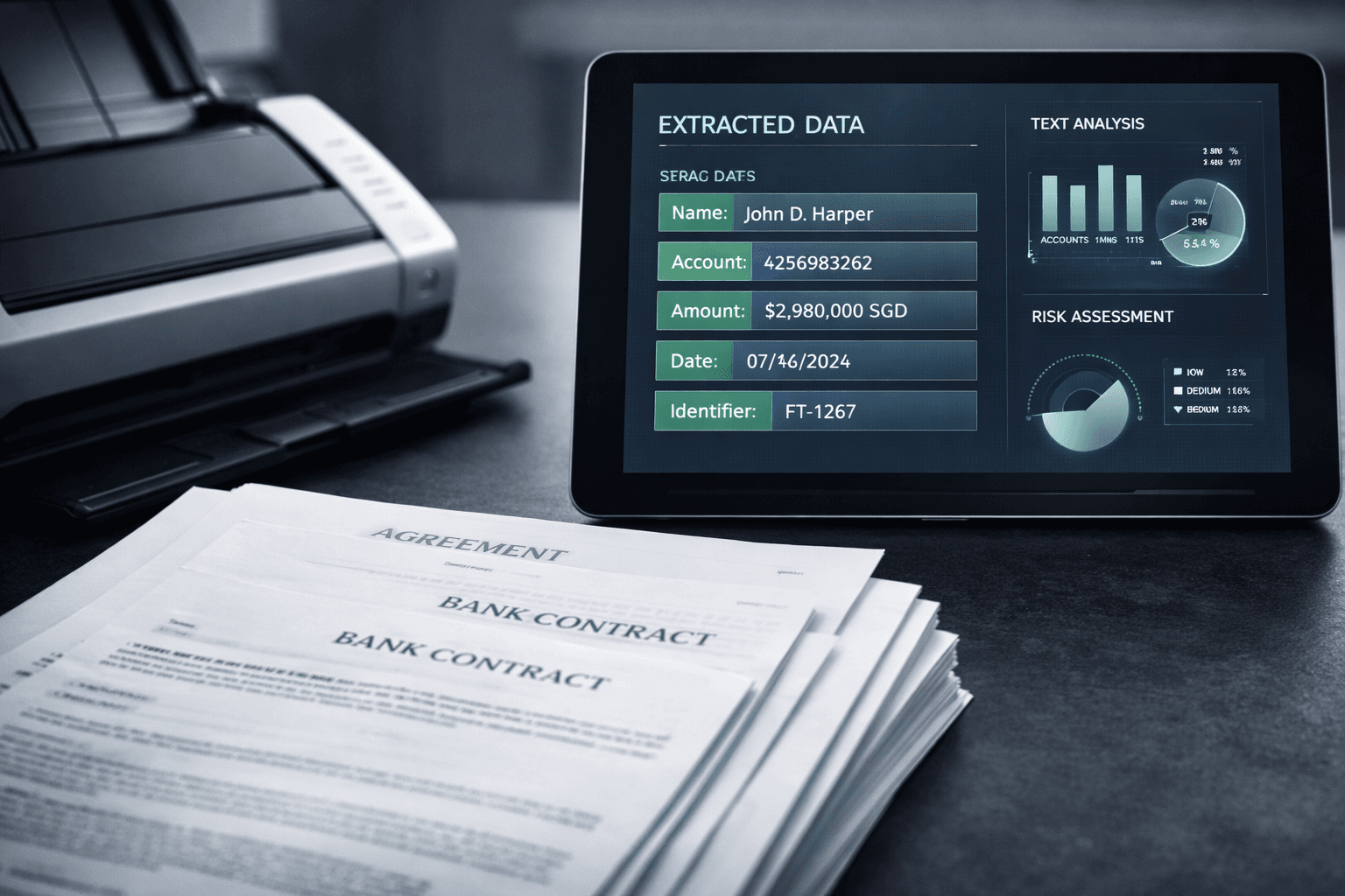 L'intelligence artificielle dans la banque : lecture de documents, lutte contre la fraude et réduction des faux positifs