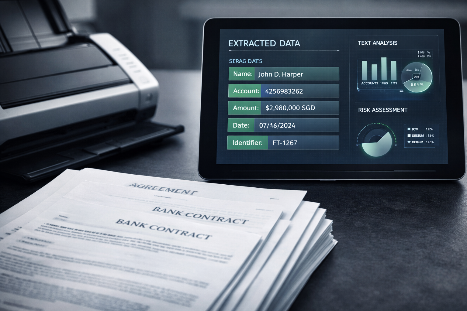 L'intelligence artificielle dans la banque : lecture de documents, lutte contre la fraude et réduction des faux positifs